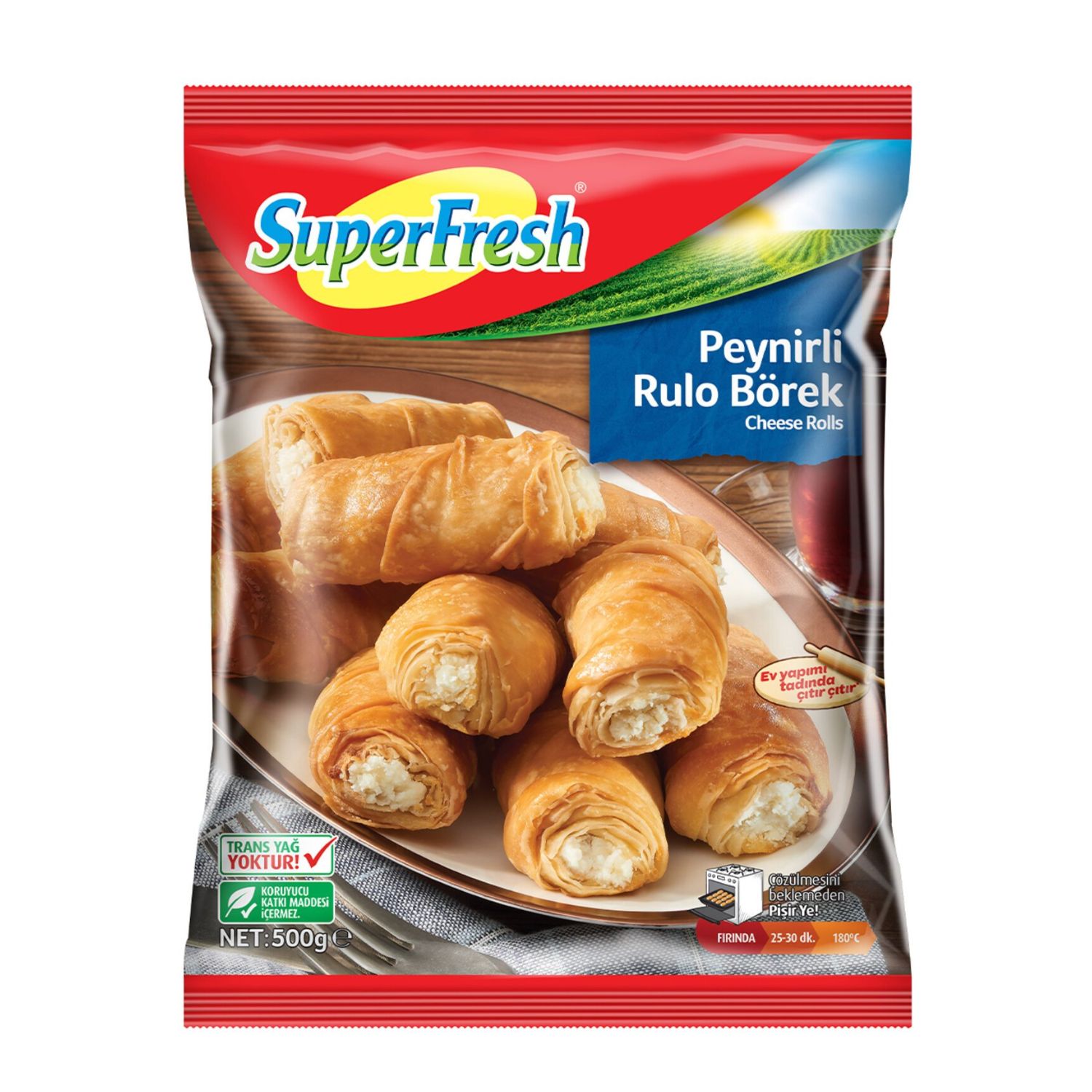SUPERFRESH MINI CHEESE BOREK 500G